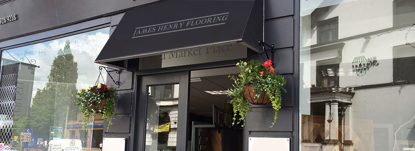 James Henry Flooring showroom in Altrincham